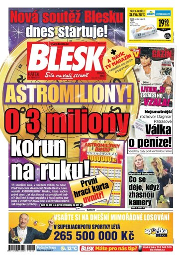 Obálka e-magazínu Blesk 16.10.2015