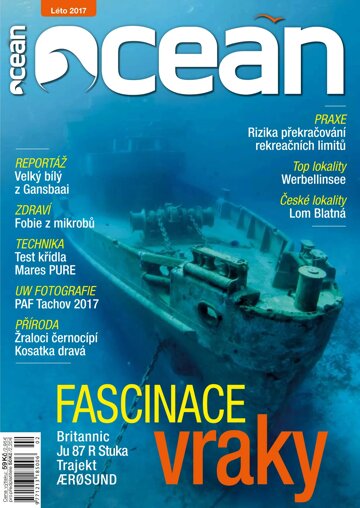 Obálka e-magazínu Oceán léto 2017