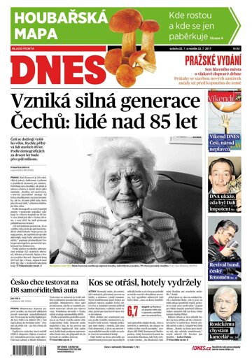 Obálka e-magazínu MF Dnes 22.7.2017