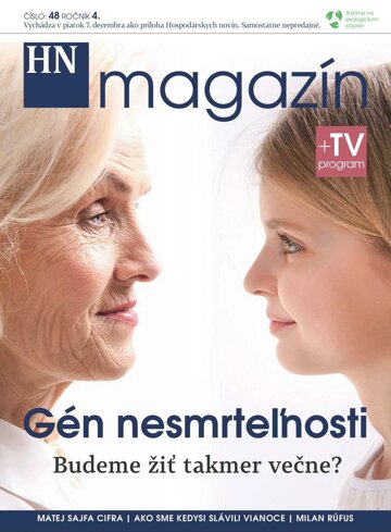 Obálka e-magazínu Prílohy HN magazín číslo: 48 ročník 4.