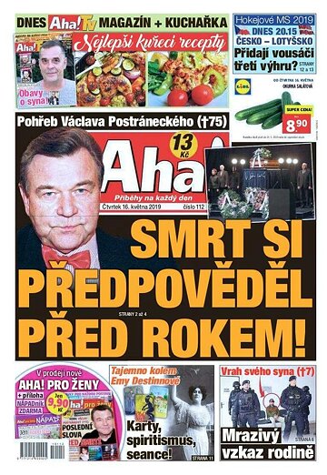 Obálka e-magazínu AHA! 16.5.2019