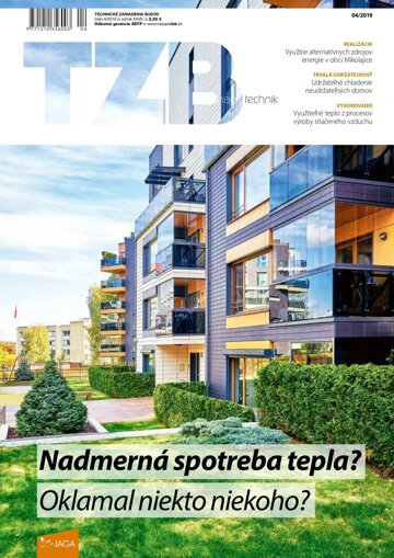 Obálka e-magazínu TZB HAUSTECHNIK 4/2019