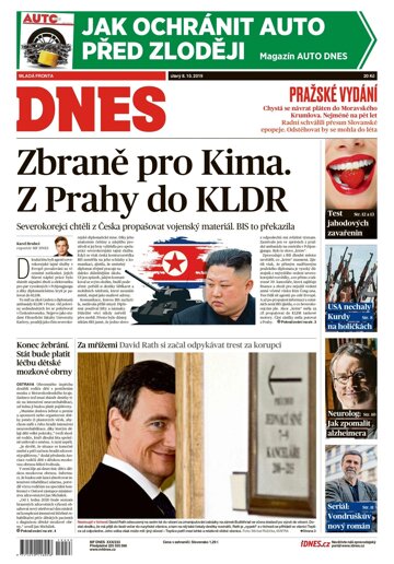 Obálka e-magazínu MF Dnes 8.10.2019