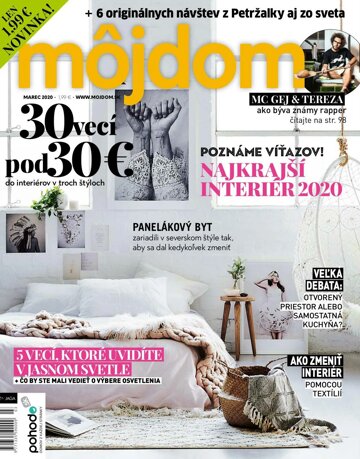 Obálka e-magazínu Môj dom 3/2020