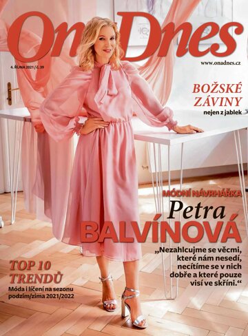 Obálka e-magazínu Ona DNES Magazín - 4.10.2021