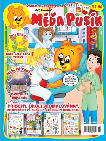 Obálka e-magazínu Méďa Pusík 5/2021