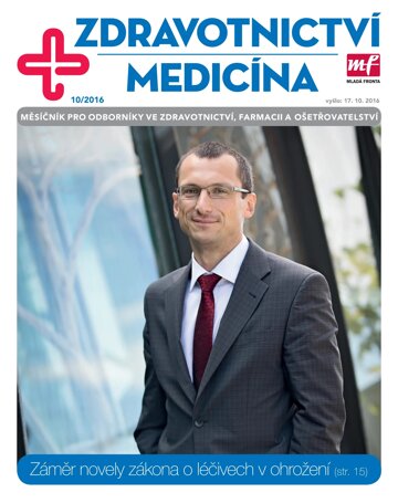 Obálka e-magazínu Zdravotnictví a medicína 10/2016