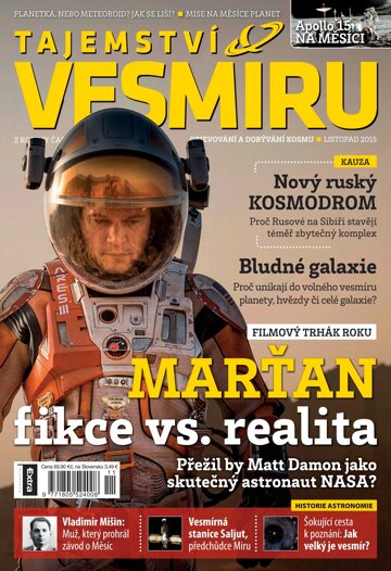 Obálka e-magazínu Tajemství Vesmíru 11/2015