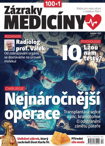Obálka e-magazínu Zázraky medicíny 12/2017