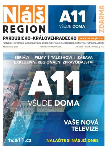 Obálka e-magazínu Náš Region - Pardubicko/Královéhradecko 18/2023