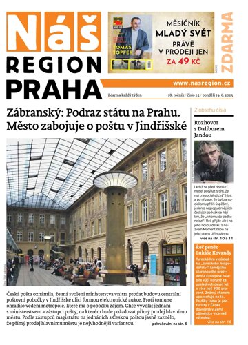 Obálka e-magazínu Náš Region - Praha 25/2023
