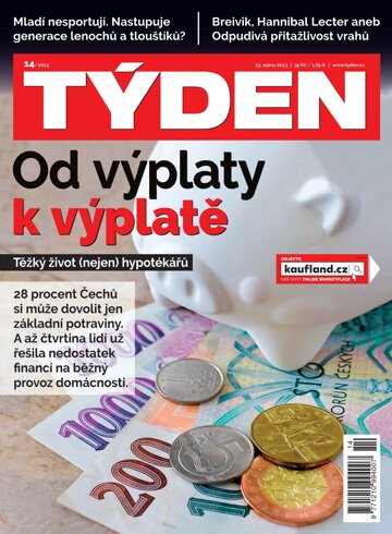 Obálka e-magazínu Týden 14/2023