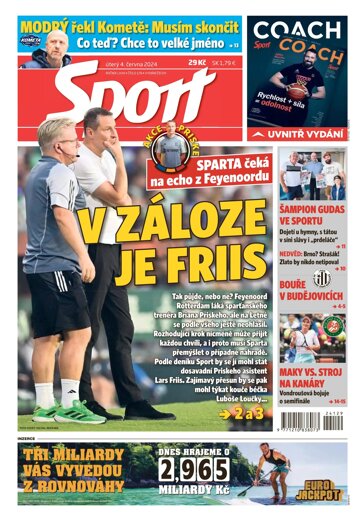 Obálka e-magazínu Sport 4.6.2024