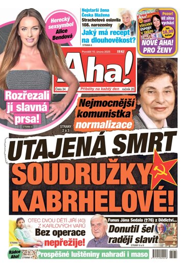 Obálka e-magazínu AHA! 10.2.2025