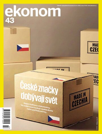 Obálka e-magazínu Ekonom 43 - 30.10.2025