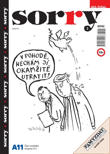 Obálka e-magazínu Sorry 2/2026