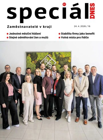 Obálka e-magazínu Magazín DNES SPECIÁL Jižní Čechy - 24.4.2026