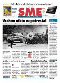 Obálka e-magazínu SME 21.8.2013