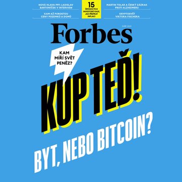 Obálka audioknihy Forbes září 2021