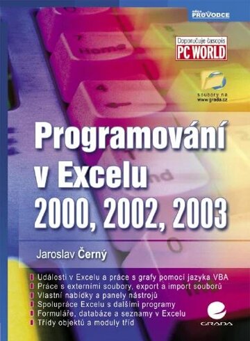 Obálka knihy Programování v Excelu 2000, 2002, 2003