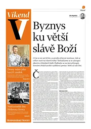 Hospodářské noviny - příloha Víkend 087 - 5.5.2023 Víkend
