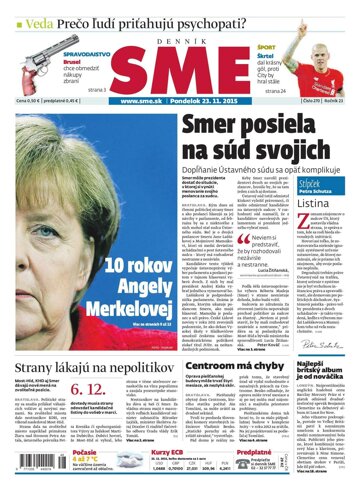 Obálka e-magazínu SM 23/11/2015