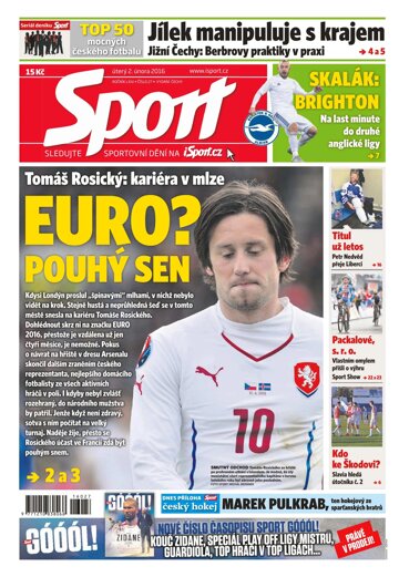 Obálka e-magazínu Sport 2.2.2016