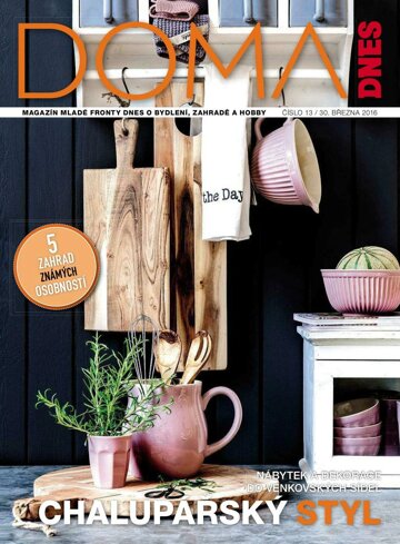 Obálka e-magazínu Doma DNES 30.3.2016