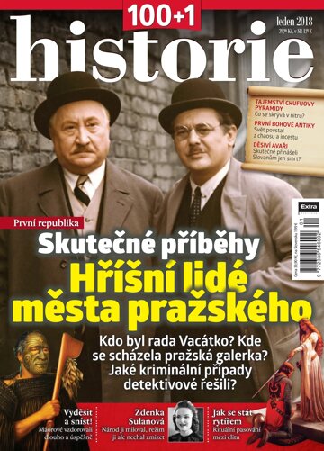 Obálka e-magazínu 100+1 historie 1/2018