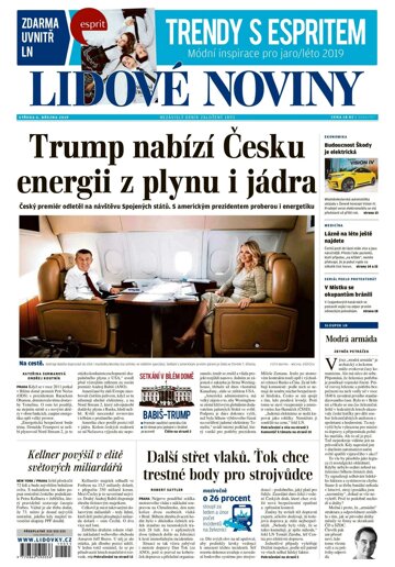Obálka e-magazínu Lidové noviny 6.3.2019