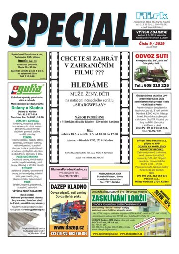 Obálka e-magazínu Special 9/2019