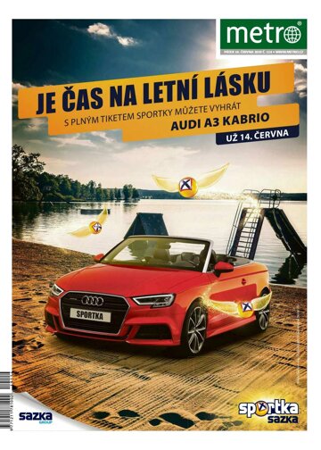 Obálka e-magazínu deník METRO 14.6.2019