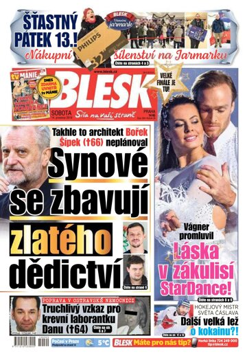 Obálka e-magazínu Blesk 14.12.2019