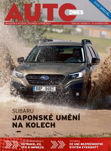 Obálka e-magazínu Auto DNES 9.11.2021
