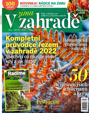 Obálka e-magazínu V zahradě 4/2021