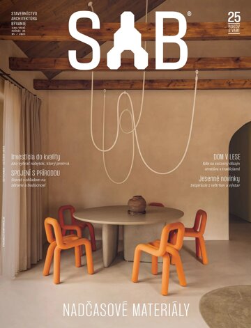 Obálka e-magazínu SaB – Stavebníctvo a bývanie september/október 2023 FREE