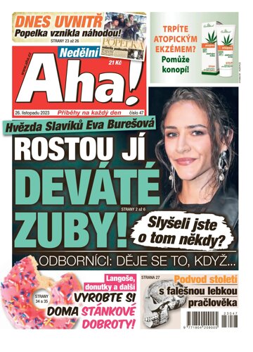Nedělní AHA! 26.11.2023