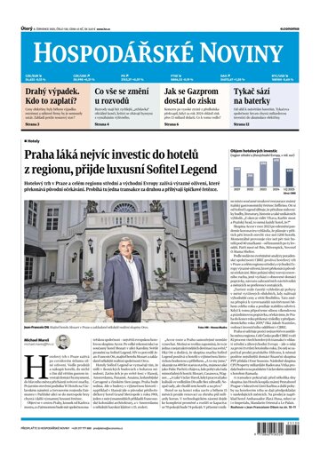 Obálka e-magazínu Hospodářské noviny 130 - 8.7.2025