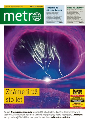 Obálka e-magazínu deník METRO 14.7.2025