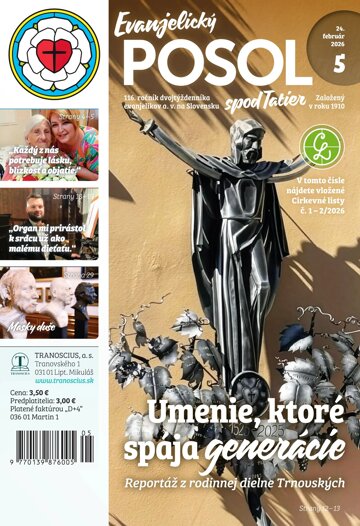 Obálka e-magazínu Evanjelický posol spod Tatier 5/2026