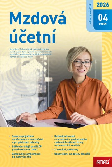 Obálka e-magazínu Mzdová účetní 2026 4/2026