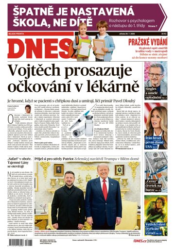 Obálka e-magazínu MF Dnes 29.7.2026