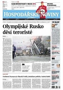 Obálka e-magazínu Hospodářské noviny 252 - 31.12.2013