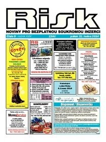 Obálka e-magazínu Risk 9/2014