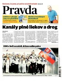 Obálka e-magazínu Pravda 8. 2. 2014