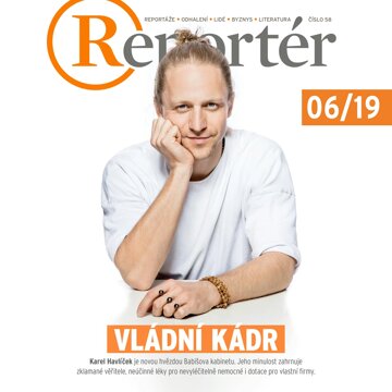 Obálka audioknihy Reportér červen 2019