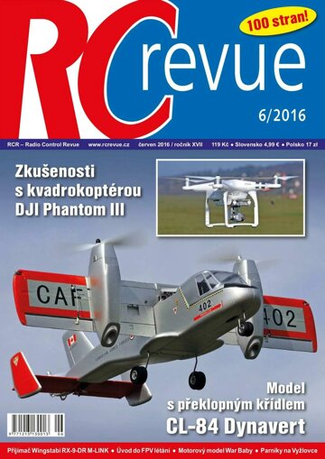 Obálka e-magazínu RC revue 6/16