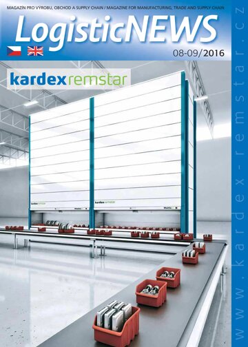 Obálka e-magazínu Logistic News 8-9/2016