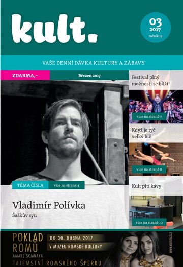 Obálka e-magazínu Kult 03/2017