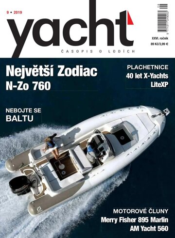 Obálka e-magazínu Yacht 9/19